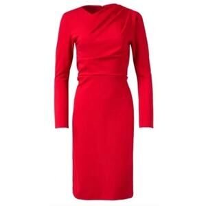 Chloe Kristyn Bianca Dress Ponte Knit Long Sleeve NWT 1X